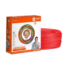 Orient Diamond 1 mm Single Core Flame Retardant Wire Red (90 m Length)-picture-10