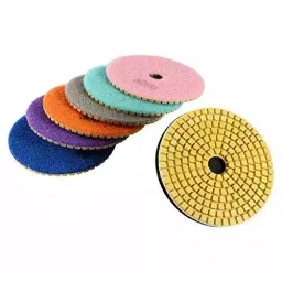 Oriental 4 inch(100 mm), Grit Size 100 Diamond Polishing Pads (Pack of 10 Pcs)-picture-21