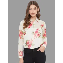 ORIEX THE ORIGINAL FASHION Girls Floral Opaque Printed Casual Shirt-picture-15