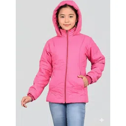 ORIEX THE ORIGINAL FASHION Girls Lightweight Puffer Jacket image 2