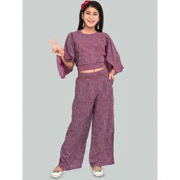 ORIEX THE ORIGINAL FASHION Girls Printed Top with Trousers-picture-35