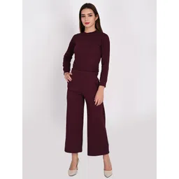 ORIEX THE ORIGINAL FASHION Girls Round Neck Sweatshirt With Palazzos-picture-31