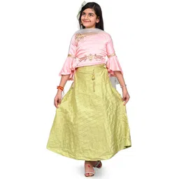 ORIEX THE ORIGINAL FASHION Kids-Girls Embroidered Bell Sleeve Maxi Dress-picture-39