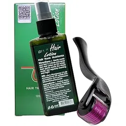 Original Herbal Hair Lotion 120ml + Derma Roller – Natural Scalp Nourishment Set-picture-42