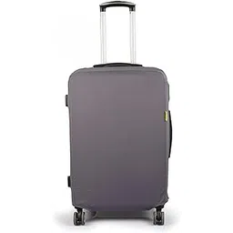 ORKA TRAVEL Premium Spandex Stretchable Fabric Luggage Protector Cover only [Medium 24-26 inch - Grey (Suitcase Bag Not Included in This Product)-picture-42