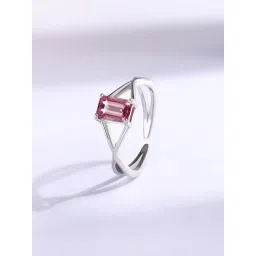 Ornate Jewels 925 Silver 0.50 Carat Natural Pink Tourmaline Adjustable Ring-picture-25