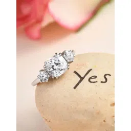 Ornate Jewels 925 Silver 2 Carat Square American Diamond Meghan Markle Ring for Women-picture-14