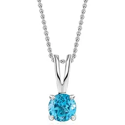 ornate jewels 925 Silver American Diamond 1 Carat Solitaire Pendant with Chain for Women & Girls | With Certificate of Authenticity and 925 Stamp | Life-time Warranty*-picture-37