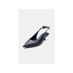 Oroh Navy Blue Hastings Kitten Heels-picture-21