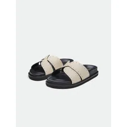 Oroh Women Leather Open Toe Flats-picture-32