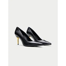 Oroh Women Leather Party Stiletto Pumps-picture-33