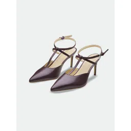 Oroh Women Leather Slim Heel Mules-picture-24