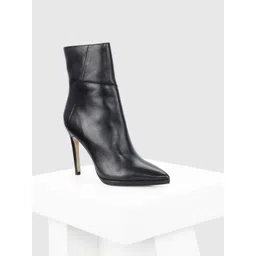 Oroh Women Leather Stiletto-Heeled Regular Boots-picture-18