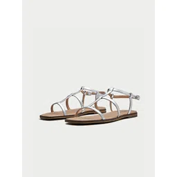 Oroh Women Open Toe Casual Flats with Buckles-picture-26