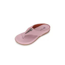 ORTHO JOY Women Casual Slip-On Doctor Footwear T-Strap Flats-picture-31