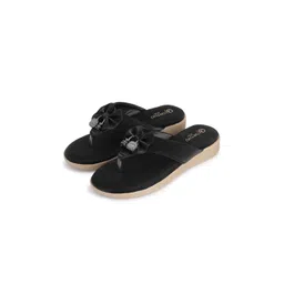 ORTHO JOY Women T-Strap Flats With Bows-picture-28