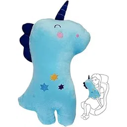 ORTIS GLOBAL TRADE Seatbelt Pillow for Kids, Car Pillow Seat Belt Cushion, Covers Child Head Rest Support Shoulder Pad, Strap Pillows Adjuster for Children Baby (Blue)-picture-11