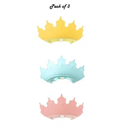 Ortis Baby Shampoo Shower Bathing Protection Bath Soft Cap Soft Adjustable Visor Hat  Pack Of 3 - Multicolor-picture-13