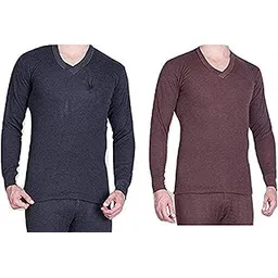 oswal jbi Men's Slim Fit Upper Thermal (DEEP161_Multicolour_S)-picture-15