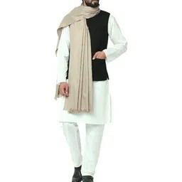 OSWALL Pashmina Solid Men Shawl-picture-43
