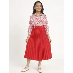 OTABU Floral Print A-Line Midi Dress-picture-19