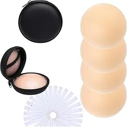 otak Nipple Cover for Women with 36 Strips Double Sided Tape Heavy Duty for Women Invisible Reusable Nipple Pads-picture-26