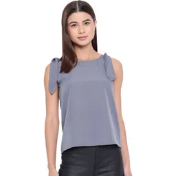 OTIRA Women Round Neck Sleeveless Tie-Ups Top-picture-29
