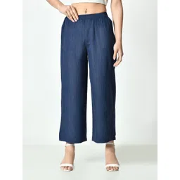 OTIRA Women Slip-On Straight Fit Palazzos-picture-28