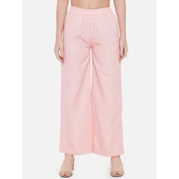 OTIRA Women Solid Straight Palazzo-picture-11