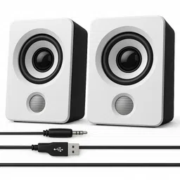 otoobest 6W Computer Speaker with Deep Bass USB Power & Clear Stereo Sound Coonect Mobile 6 W Bluetooth Laptop/Desktop Speaker-picture-32