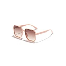 OUDI Unisex Brown Lens & Pink Square Sunglasses with-picture-15
