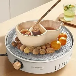 Outdoor Round Stove Tea Cooker Household Indoor Smokeless Grill Stove Portable Mini Electric Stove Baked BBQ Stove New-picture-15