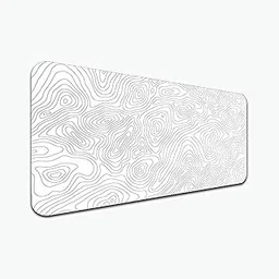 OUTFITQUE Japan Series “Topography White”(Limited Edition) Gaming Mouse Pad L 585mm x 280mm x 3mm (23 * 11 inches), Water & Dust Resistant Desk Pad, Gaming & Work Desk Mat.-picture-30