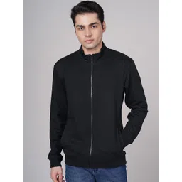 OUTLAWS Stand Collar Sporty Jacket With Zip Detail-picture-11