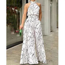 outzidr global Women Printed Jumpsuit with Insert Pocket-picture-39