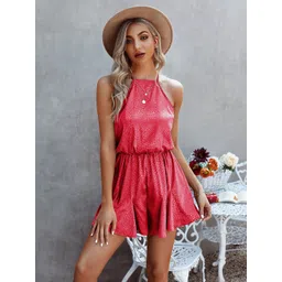 Outzidr Halter Neck Printed Jumpsuit-picture-33