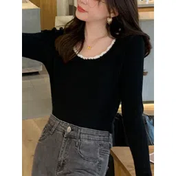 Outzidr Polyester Regular Crop Tops-picture-11