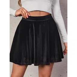 Outzidr Women High Waist A-Line Mini Skirt-picture-27