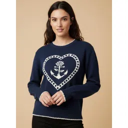 Outzidr Women Printed Pullover-picture-12