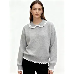 Outzidr Women Pullover with Applique Detail-picture-15