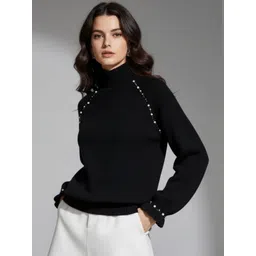 Outzidr Women Pullover with Embellished Detail-picture-21