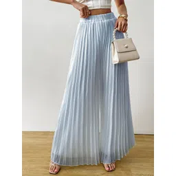 Outzidr Women Wide Leg Palazzos-picture-34