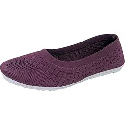 ovee Women's Knit Slip-On Loafers, Lightweight Breathable Mesh Walking Shoes, Black Casual Comfort Flats-picture-51