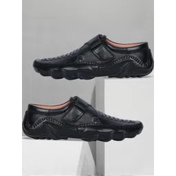 Overstar Men Black Synthetic Casual Shoes-picture-10