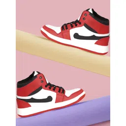 Overstar Men Red Synthetic Casual Shoes-picture-23