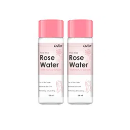OVLIN Set Of 2Pure Wild Rose Water Natural Hydrating Facial Mist & Toner - 100 ml Each-picture-34