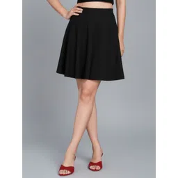 oxalis A-Line Flared Mini Skirts-picture-34