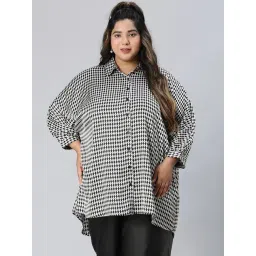 Oxolloxo Black & White Printed Shirt-picture-26