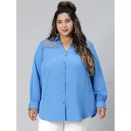 Oxolloxo Blue Lace Shirt-picture-40
