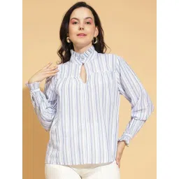Oxolloxo Blue Stripes Top-picture-22
